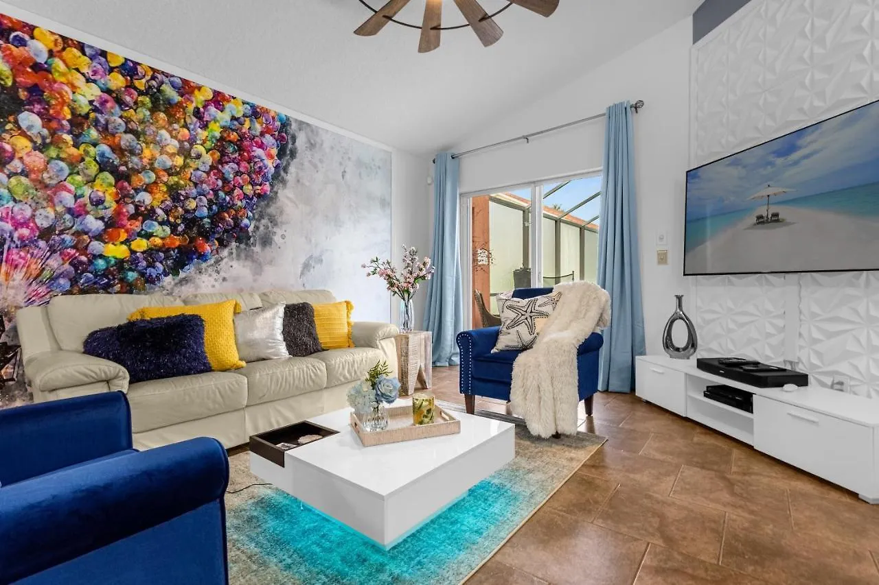 Solana Tropical House With Pool, Game Room Near Disney Davenport United States